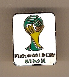 Pin Weltmeisterschaft 2014 Brasilien